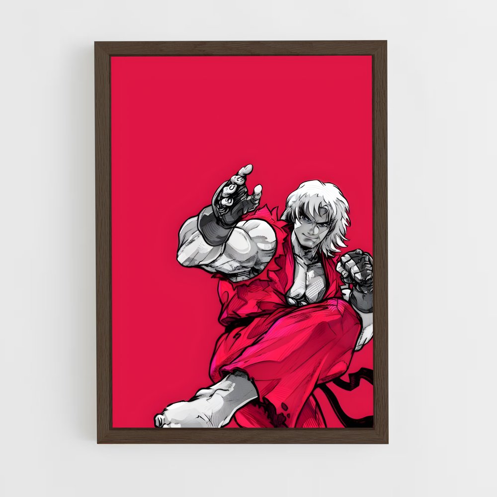 Poster Ken : L'Art du Combat – affiche Street Fighter (vue 5)